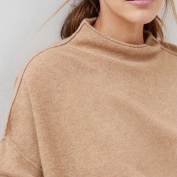 Anthropologie | Sweaters | Pilcro Alani Cashmere Mock Neck Sweater | Poshmark